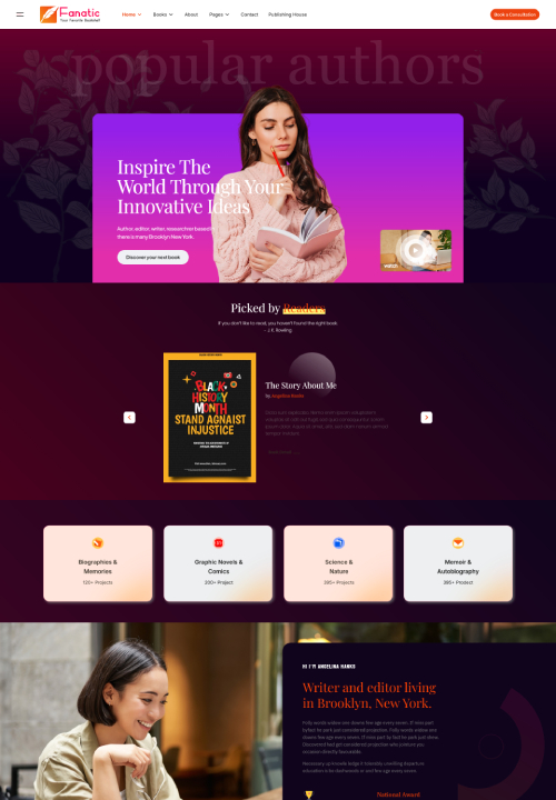 Home Page 6 (Dark)